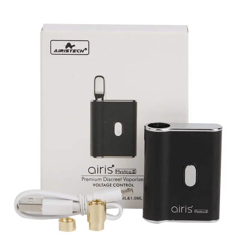 

Original Electronic Cigarette Airistech Airis Mystica ii Mod Vape Pen 450mah Battery 12mm Diameter Cartridge Tank Vaporizer Kit