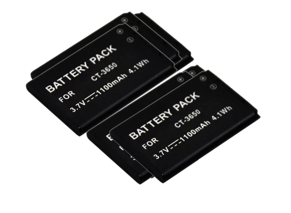 Free Shipping New 6 pieces lot ct 3650 Battery for Contour 2 Contour ContourGPS Plus Plus2