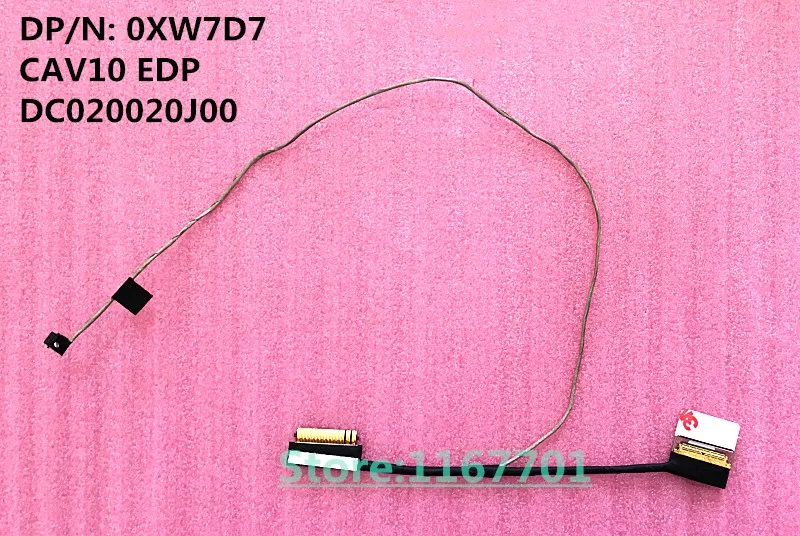 Laptop/Notebook LCD/LED/LVDS flex CABLE For DELL Latitude 3180 3189 Chromebook 3180 3189 CAV10 DC020020J00 0XW7D7 EDP
