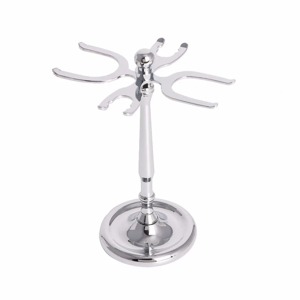 Men Razor Holder Stainless Steel Shaving Brush Stand Classic Safety