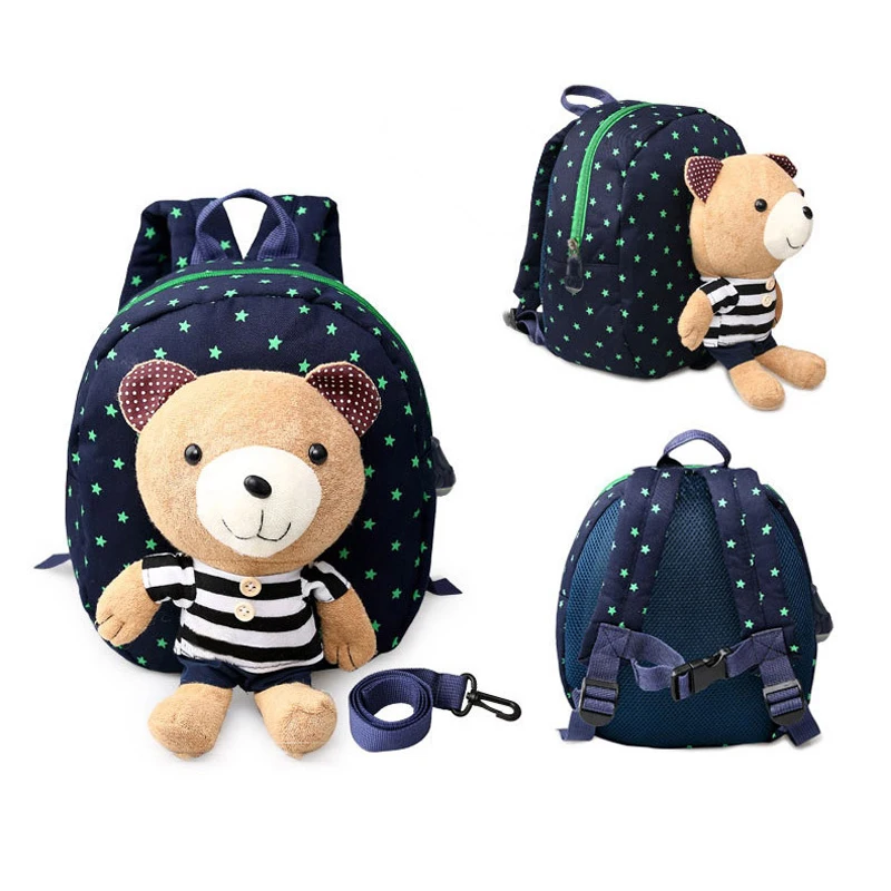 Cartoon Cute Bear Baby Harnesses Leashes Activity&Gear Walking Anti ...