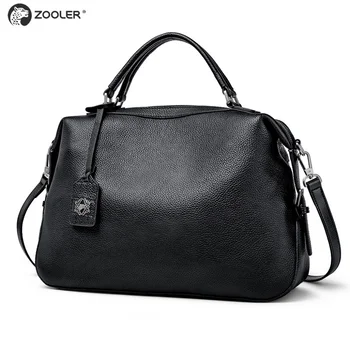 

2019 New Soft genuine leather handbag Brand Cowhide skin leather shoulder bags designer woman tote bag bolsos#BC-108