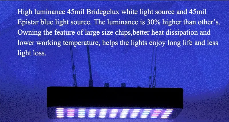 Диммируемый 165 Вт Светодиодный светильник для аквариума, полный спектр, светодиодный коралловый морской коралловый светильник для роста рыб, растений, аквариума, светильник ing