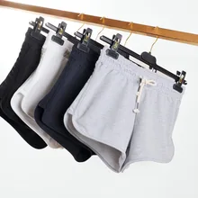 Горячая новинка года модные женские туфли женские летние Повседневное хлопок, свободные, широкие в ноге, шорты тренировки Короткие Femme Z2