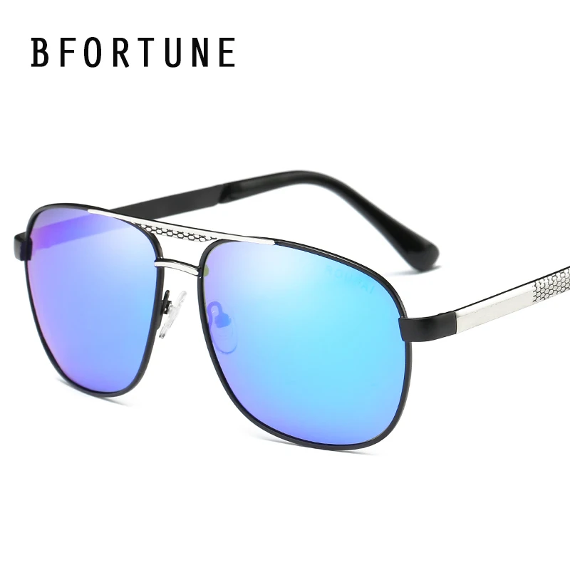 BFORTUNE Vintage Fashion Sunglasses Polarized Men Brand Coating Driving