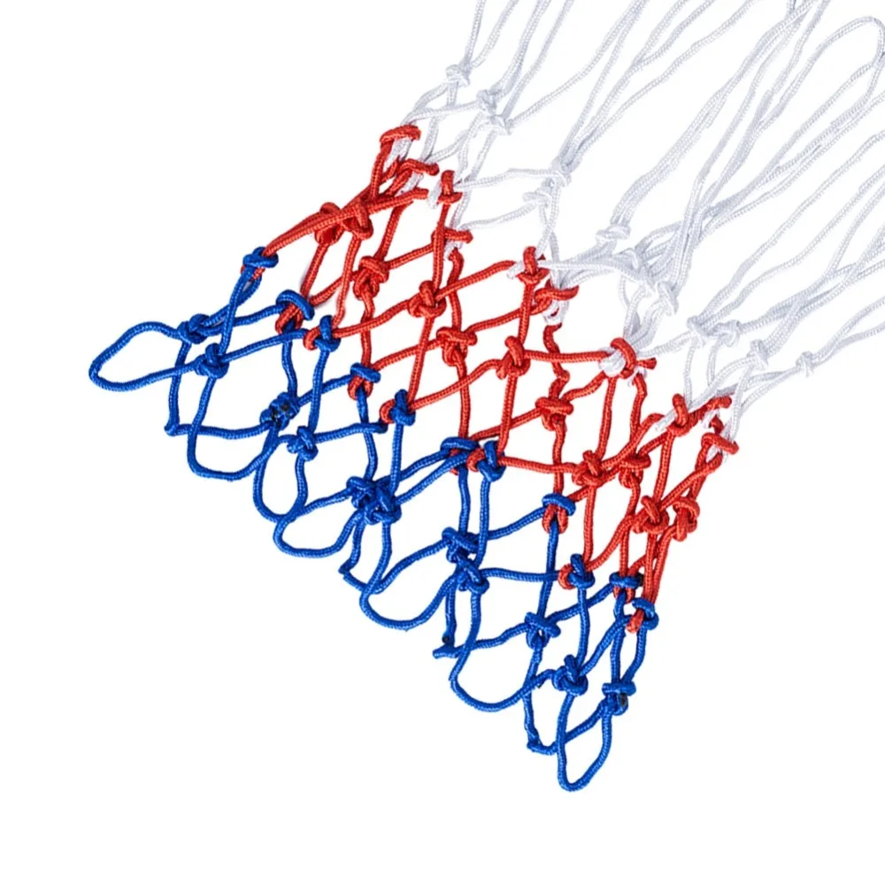 Крытый Открытый сверхмощный Нейлон Баскетбольная Сетка Замена износостойкая баскетбольная сетка прочный подходит для стандартных дисков