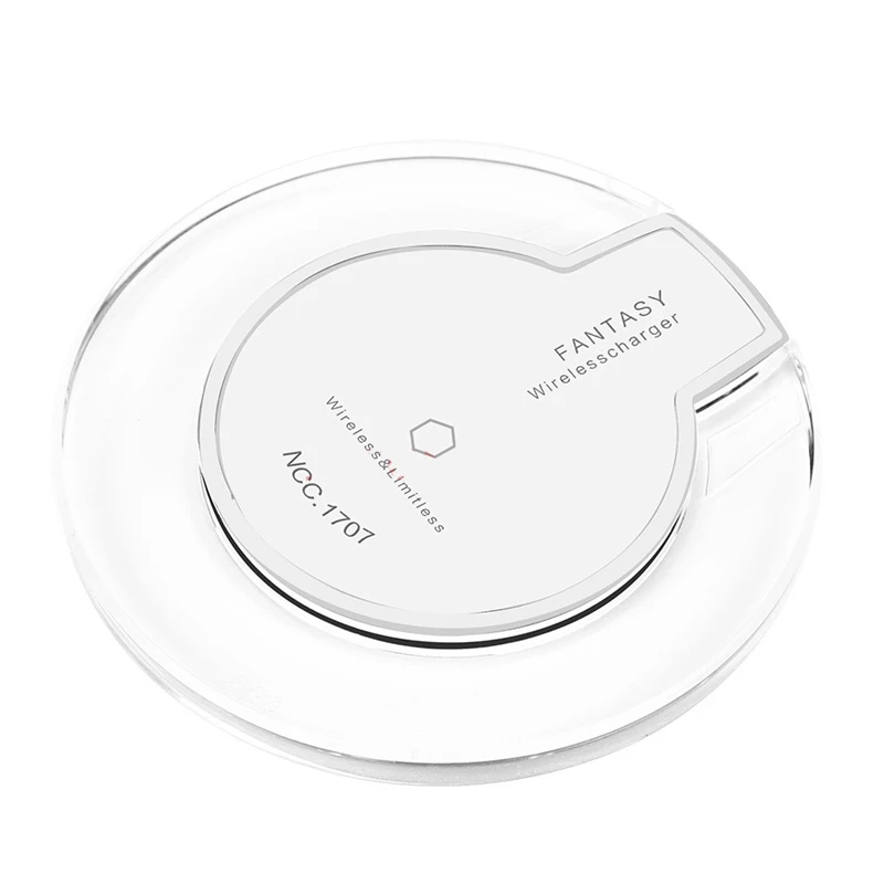 

Universal Qi Wireless Charger Charging Pad Thin Power Bank Transmitter for IPhone 8 Plus X Samsung Galaxy S6 S7 S8 S9 Edge Plus