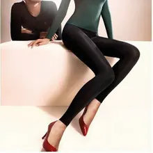 Женские модные леггинсы осень-зима Высокая эластичность и хорошее качество теплые леггинсы толстый бархат 680D