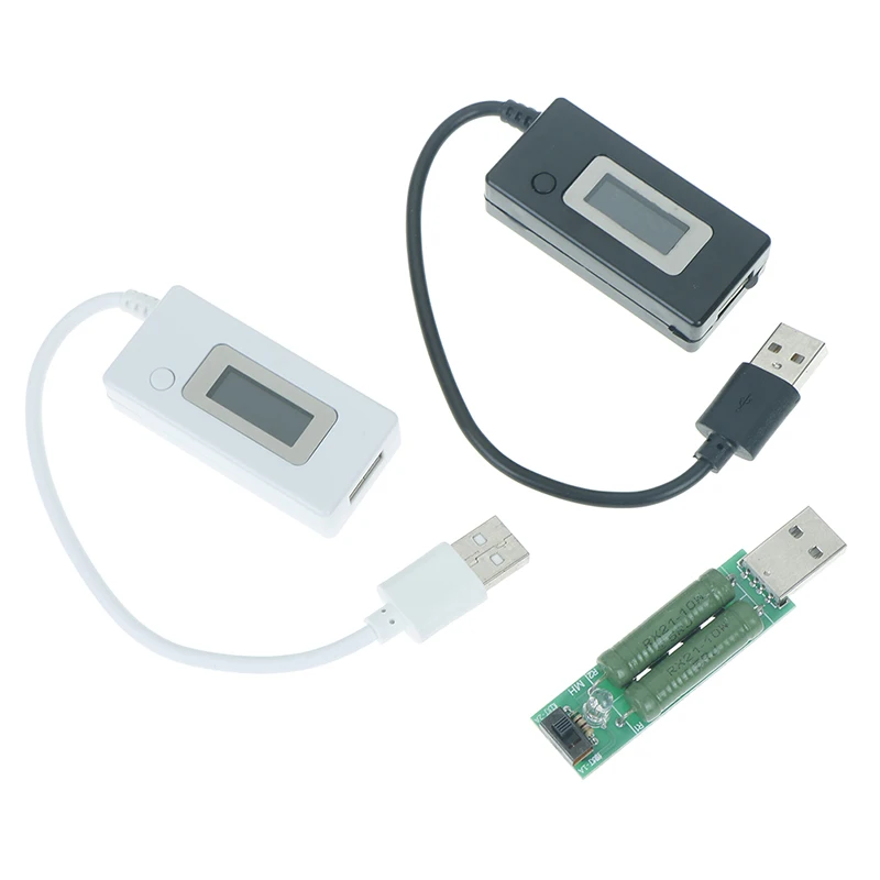 Новый 1 шт. цифровой Usb ЖК детектор напряжения тока Мобильная мощность зарядное
