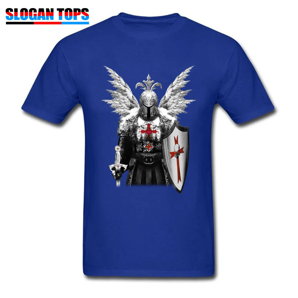 T Shirt Braveheart Tops Shirt Summer Family Design Short Sleeve All Cotton Crew Neck Men's Top T-shirts Design Braveheart blue