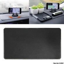 Противоскользящий коврик для приборной панели автомобиля двухсторонний нескользящий липкий коврик для телефона