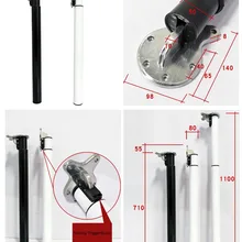 Белый черный H71-110CM складной регулируемый по высоте барный стол настольная скамья верхняя нога RV складной скрытый бар