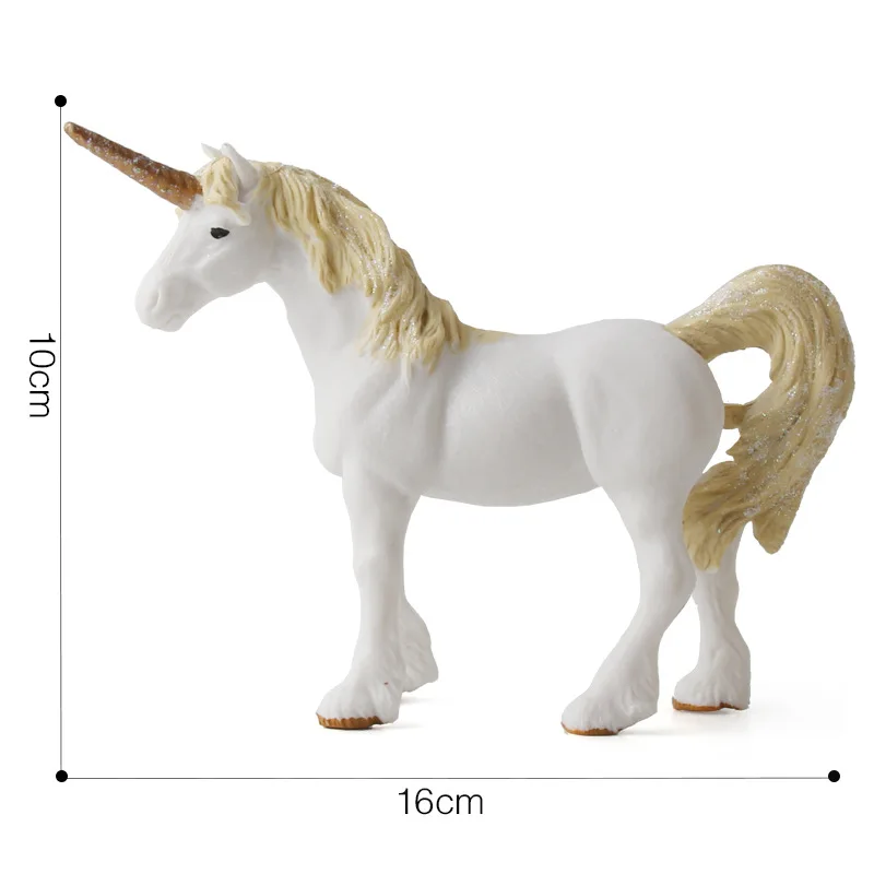 Игрушечная игрушка Пегас, модель мини-животного, единорог, летающая фигурка лошади, модель диких фигурок, детские игрушки, фигурка