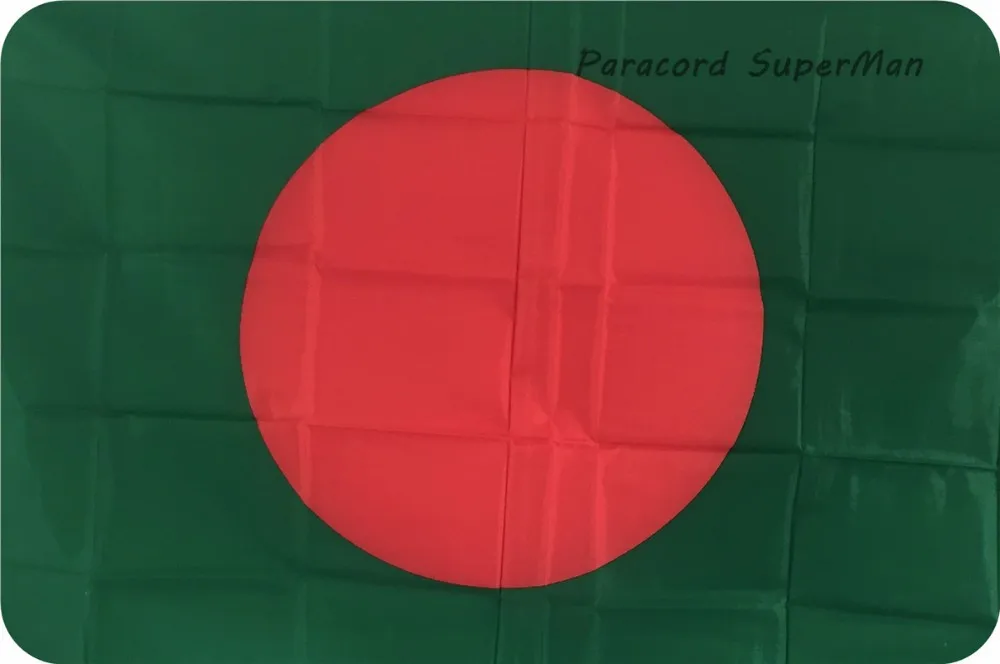 Флаг бенгальского флага баннер 3ft x 5ft висячий полиэстеровый флаг Bangladesh 150x90 см для празднования Кубка мира/активности/дома