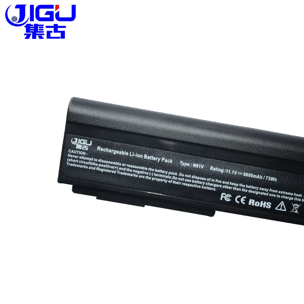 Jigu высокая производительность аккумулятор для ноутбука ASUS G50V G51V G51J L50 M60J G60 M60 VX5 X55 X57 A32-M50 A33-M50