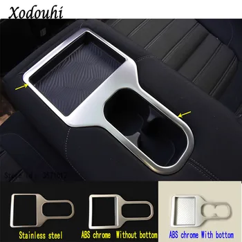 

Car Body Styling Cover Trim Rear Back Seat Center Console Cup Holder Gear Box Frame 1PCS For Honda CRV CR-V 2017 2018 2019 2020