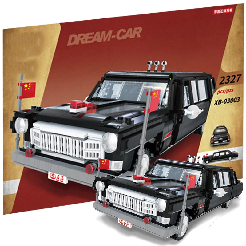 

XINGBAO 2327Pcs The HongQi Master Ca legoings Creator MOC Technic Model Building Blocks Bricks Technician DIY Toys For Children