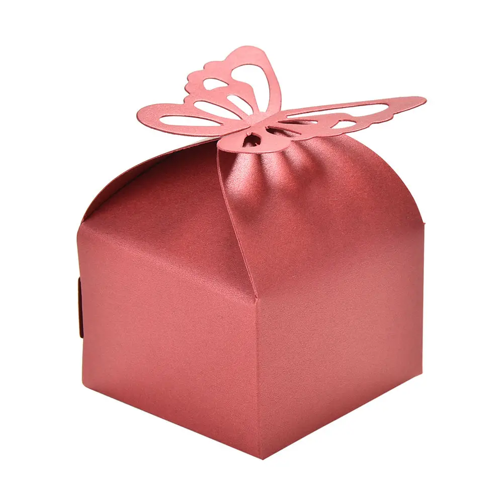 

10 Pcs/set Butterfly Candy Box DIY Party Baby Shower Party decor Paper Favors Gifts Boxes for Wedding Decoration mariage