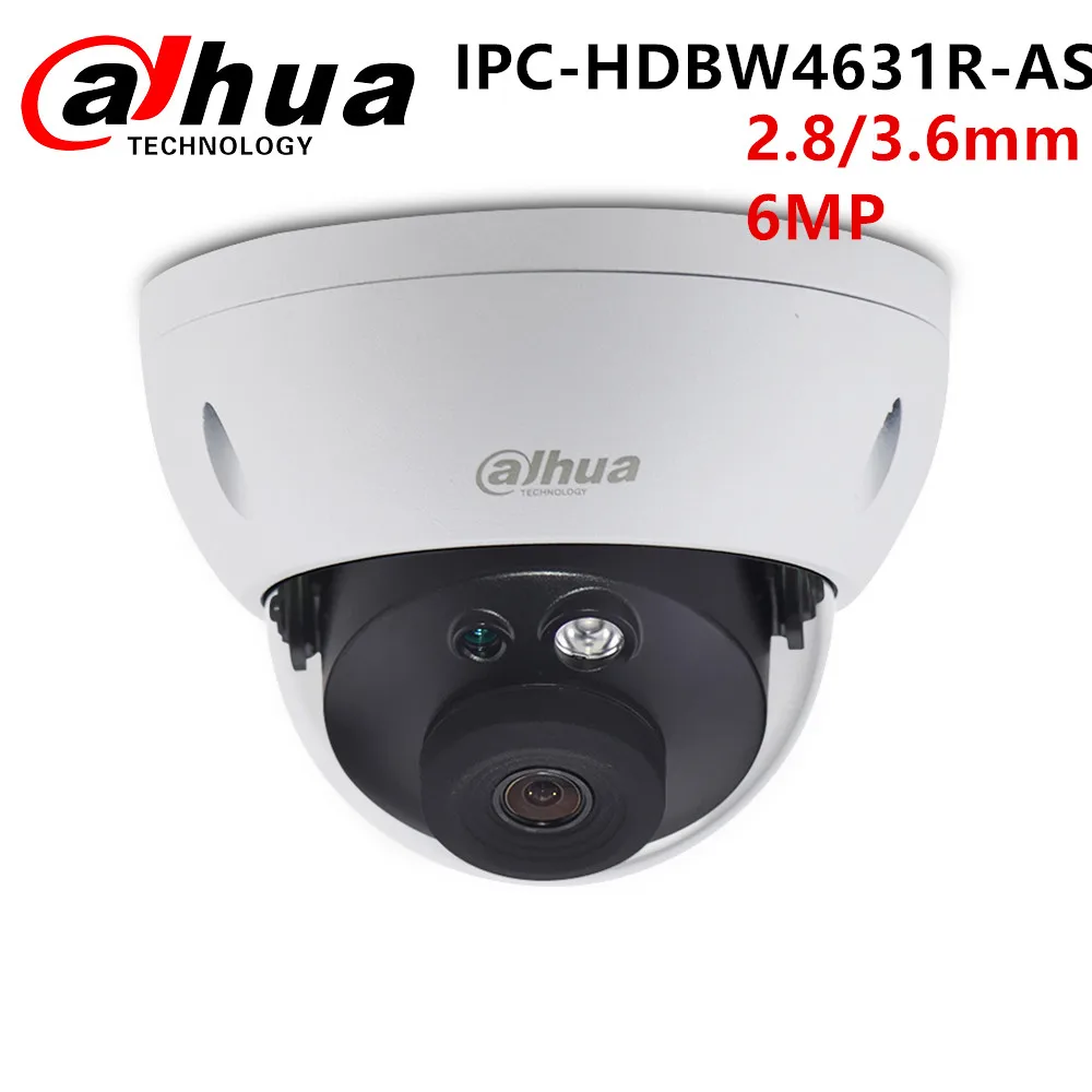 

Dahua IP Dome IP Camera cctv 6MP IPC-HDBW4631R-AS Security IP67 IR30 POE built-in SD card slot Audio Alarm PK IPC-HDBW4431R-AS