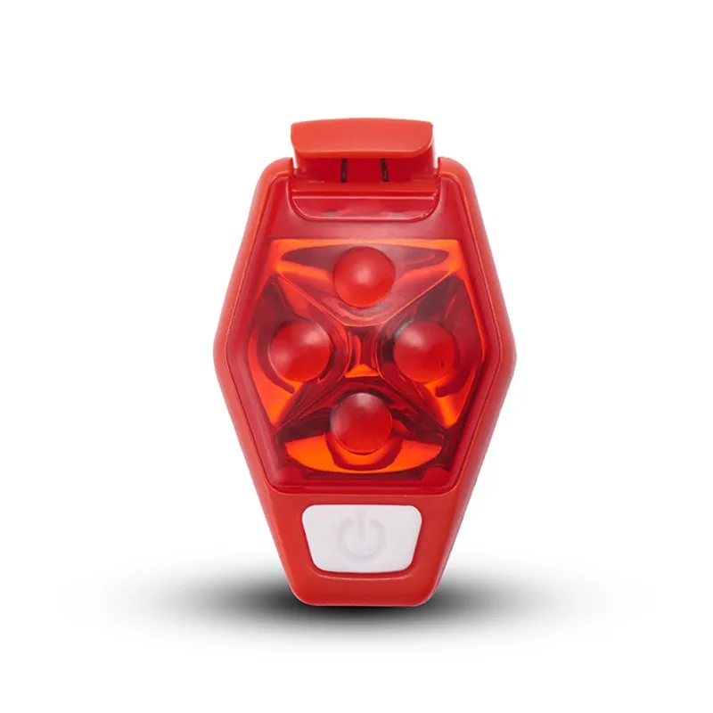 

LED Warning Light IPX4 Waterproof 4 Lighting Mode Clip-On Bike Waist Bags Lighting Tool For Cycling Running New