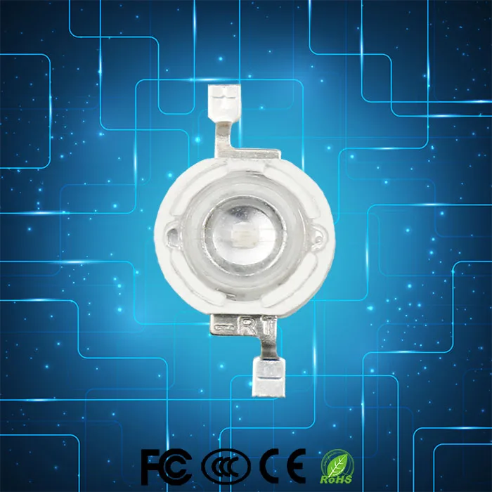 

Red Blue Green 1W Watt 100pcs a Lot High Power Light Diodes LED Bulb Chip Diode Lamps Spot Light Actual Power LED Lamp beads RGB