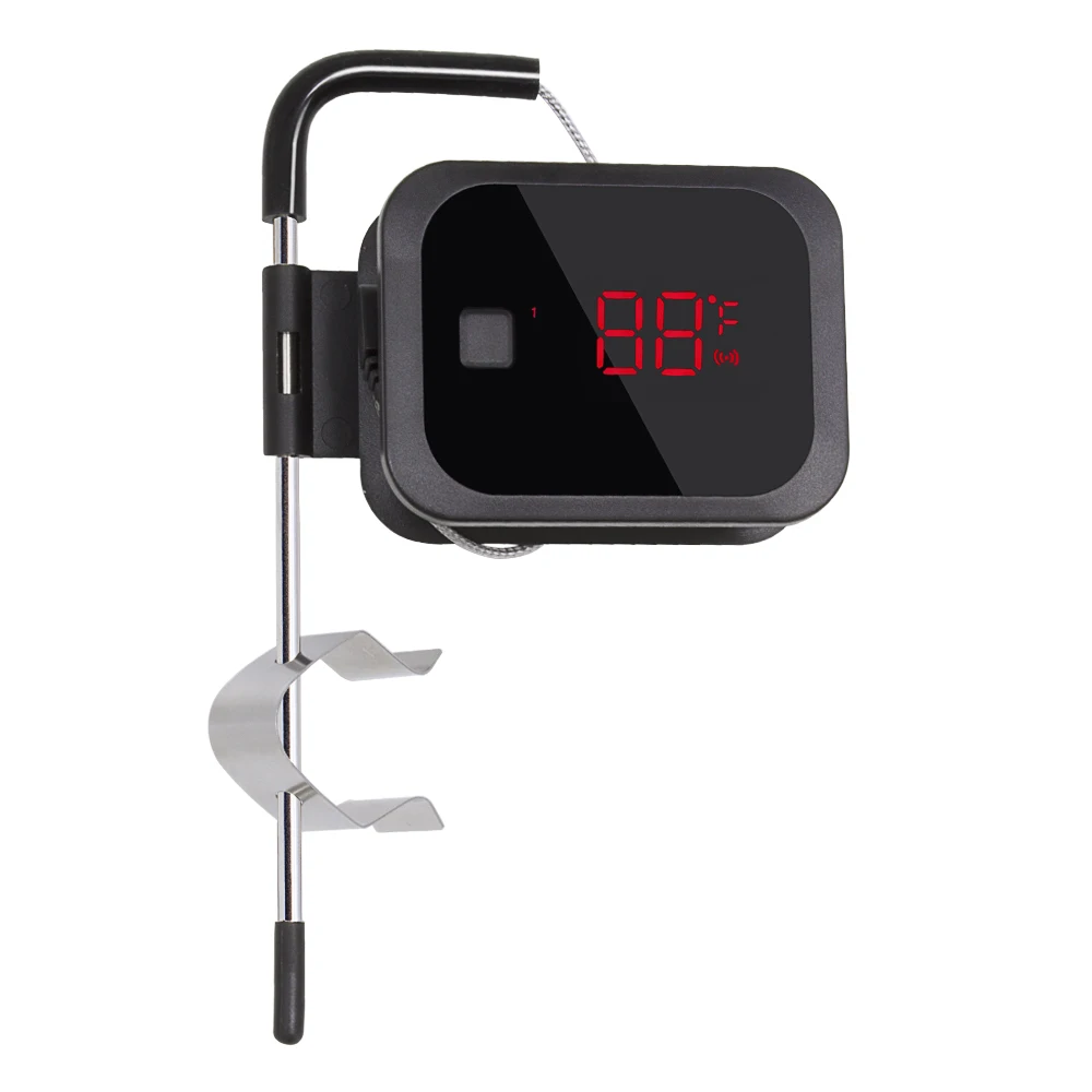 

Inkbird Wireless Waterproof BBQ Thermometer Digital Cooking Meat Food Oven Grilling Thermometer With Timer Function with 1 probe