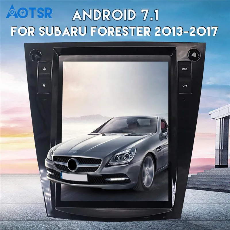 Best 10.4 Inch Android 7.1 Car GPS navi multimedia For Subaru Forester 2013-2017 no DVD player tape recorder unit car radio satnav 7