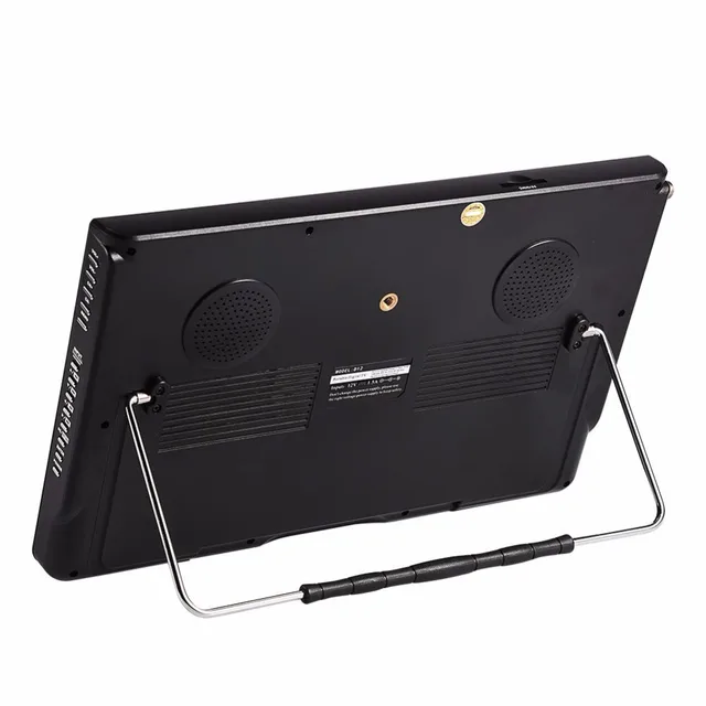 LEADSTAR 12inch Digital Home Television ATSC Portable TV 1080P HD HDMI Video Player for Car EU Plug