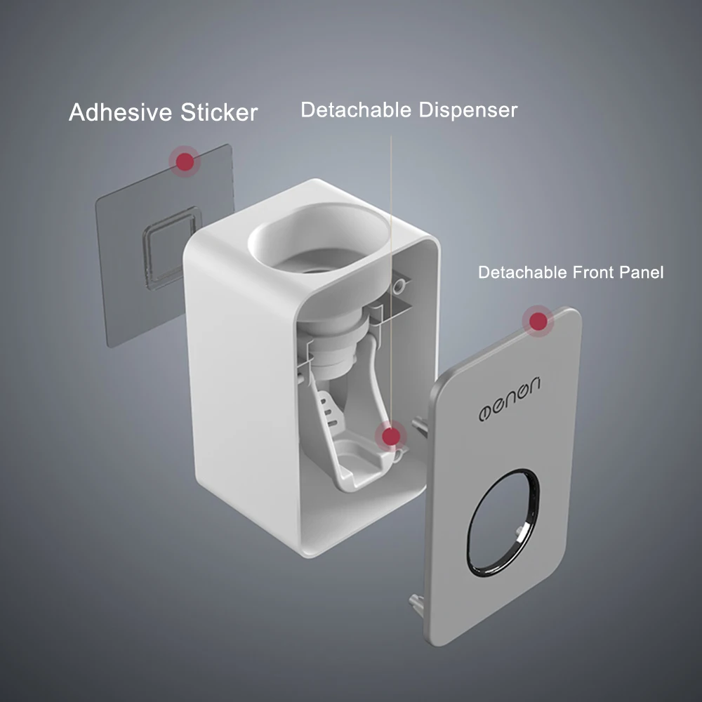 Автоматический диспенсер для зубной пасты, пыленепроницаемый соковыжималка для зубной пасты, настенный держатель для зубной пасты, аксессуары для ванной комнаты