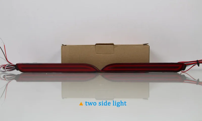 2 шт. для Toyota Sienna 2013- SNCN Многофункциональный Автомобильный задний светильник светодиодный задний противотуманный фонарь бампер светильник автомобильный тормозной светильник отражатель