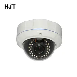 HJT аудио 5.0MP IP купольная Камера 36IR ночь светодио дный свет сети Onvif P2P Крытый антивандальные безопасности видения gsm аварийная система белый