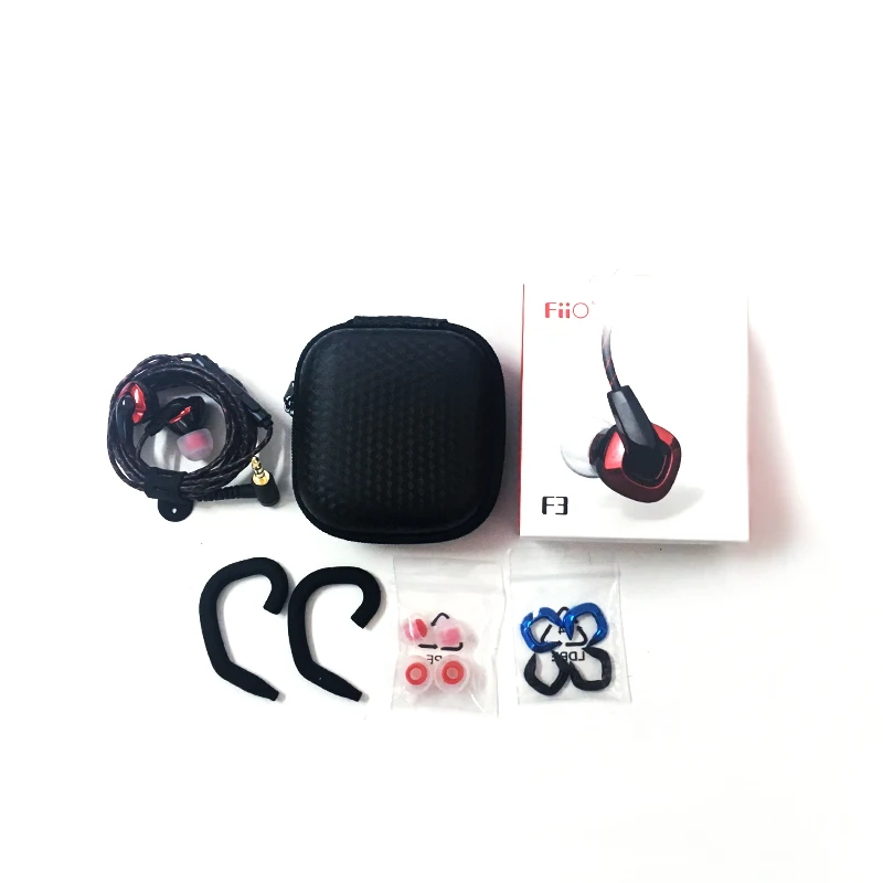 FIIO F3 Динамический HiFi наушники вкладыши Наушники с системой контроля микрофоном