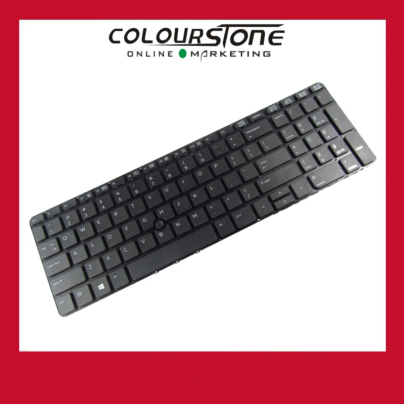

US Laptop Keyboard for HP probook 650 G1 655 G1 series keyboard with point sticker without frame 6037B0088322