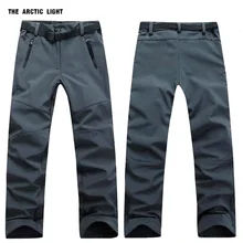 Женские брюки для отдыха на открытом воздухе, теплые, водонепроницаемые, ветронепроницаемые, мягкая оболочка, ткань для альпинизма, военно-спортивный для походов и пешего туризма лыжные брюки для женщин