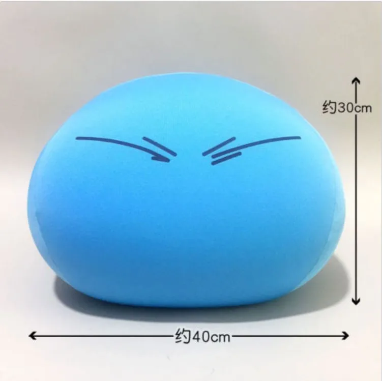 Тапочки в виде персонажа аниме этого времени у меня как Slime Rimuru Мягкая Плюшевая