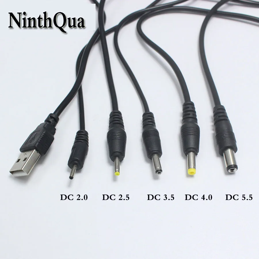 NinthQua 1 шт. USB порт для 2,0*0,6 мм 2,5*0,7 мм 3,5*1,35 мм 4,0*1,7 мм 5,5*2,1 мм 5 В DC баррель Jack разъем питания Кабельный разъем