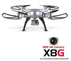 SYMA X8G Headless режим 2,4 ГГц 6 оси RC Quadcopter Дрон с 8.0MP Камера 3D Roll удаленного Управление игрушки drone