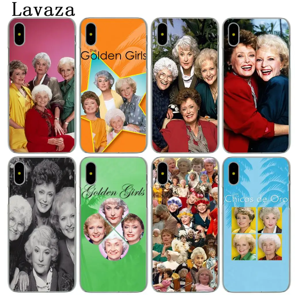Твердый чехол для телефона Lavaza The Golden Girls iPhone XR X 11 Pro XS Max 7 8 6 6S 5 5S SE 4S 4