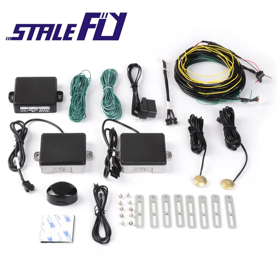 Car Blind Spot Detection Vehicle Bsd Microwave Radar Sensor System Car Blind Spot Detection Vehicle Bsd Microwave Radar Sensor System Track Alarm Warning Light Buzzer Safe Driving Free Dhl In Parking Sensors From