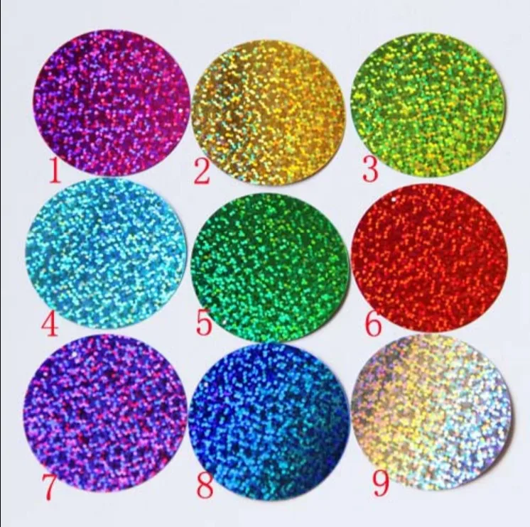 

8 pcs DIY handmade accessories dance clothing accessories 50mm laser sequins