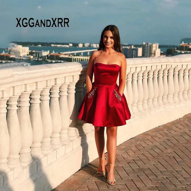 strapless prom dresses 2019