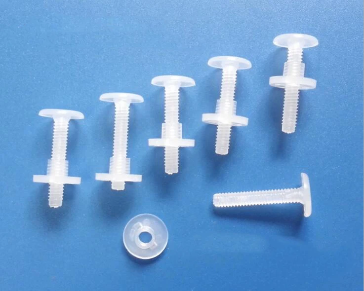

200SETS/LOT Plastic Binding Corrugated in button screw Nylon stationary Lock Button Hand Twisted Rivet Studs