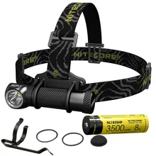 NITECORE HC30 Hc30w 18650 перезаряжаемая батарея налобный фонарь CREE XM-L2 U2 1000LM водонепроницаемый фонарик для кемпинга