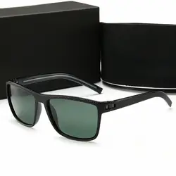 2019 квадратных поляризованных солнцезащитных очков Для мужчин Для женщин Винтаж Марка вождения солнцезащитные очки для мужчин ретро