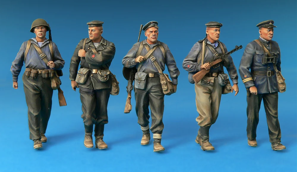 Модель 1/35 года воин солдат советских ВМС во время Второй мировой войны 35043|Наборы