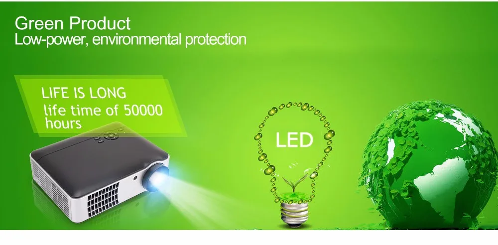 Rigal RD-806 Led Projector (18)