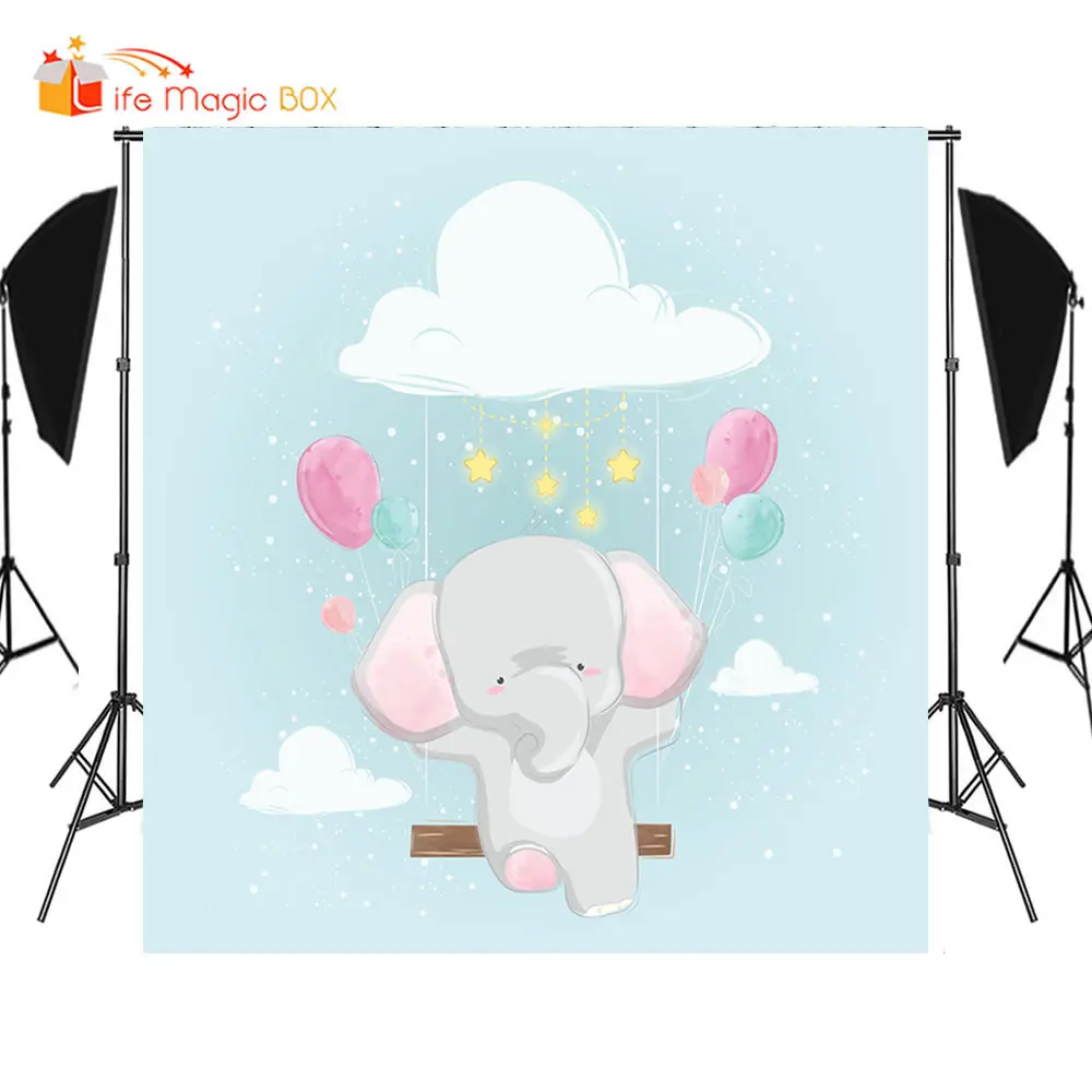 LIFE MAGIC BOX фото фон для студийной фотосъемки детский душ новорожденных воздушный