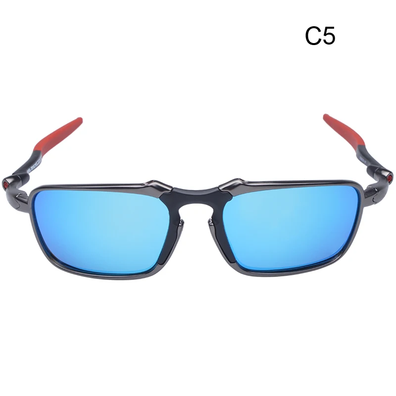 ZOKARE защита велосипедного стекла поляризованные солнцезащитные очки es сплав рама велосипедные очки с логотипом oculos de sol - Цвет: C5