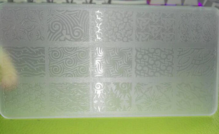 

Plastic 6*12cm New 1PC Lace Design Nail Stamping Plates Nail Art Image Stampping Nail Art Plates Manicure Template,, JKL17