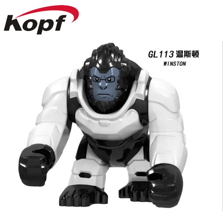 

Single Sale Building Blocks Avengers 4 Endgame Big Model Batman Winston Thanos Spider Man Figures For Children Gift Toys GL113